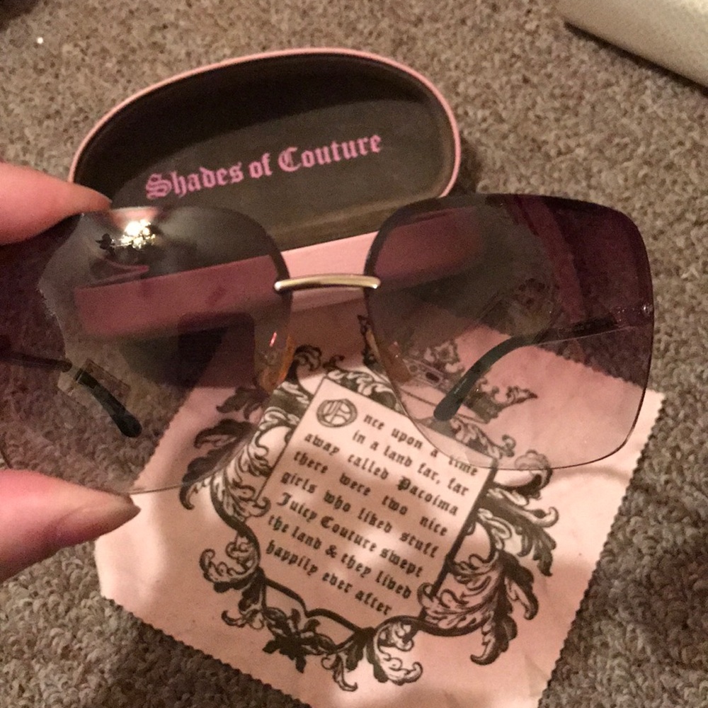 ▪️SOLD▪️Juicy Couture light brown sunglasses
